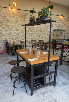 Le restaurant - Le P'tit Jardin - Marseille - Restaurant Vieille Chapelle